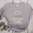 You Cant Scare Me I Teach Middle School Teacher Women's Heather T-Shirt Athletic Heather You Cant Scare Me I Teach Middle School Teacher Women's Heather T-Shirt Athletic Heather