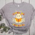 You Can't Scare Me I Teach Preschool Teacher Halloween Ghost Women's Heather T-Shirt Athletic Heather