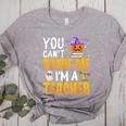 You Cant Scare Me Im A Teacher Halloween Trick Or Teach 2024 Women's Heather T-Shirt Athletic Heather You Cant Scare Me Im A Teacher Halloween Trick Or Teach 2024 Women's Heather T-Shirt Athletic Heather