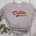 Captain Chaos Shirt For Parent Teacher Or Crazy Child Women's Heather T-Shirt Athletic Heather