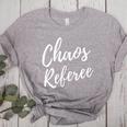 Chaos Referee For Mom Dad Teacher Shirt Cute Coach For Men Women Women's Heather T-Shirt Athletic Heather