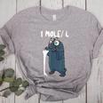 Chemistry Chemist Student Science Teacher Mole Women's Heather T-Shirt Athletic Heather