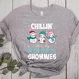 Chillin' With My Preschool Snowmies Teacher Christmas Men Women Kids Women's Heather T-Shirt Athletic Heather Chillin' With My Preschool Snowmies Teacher Christmas Men Women Kids Women's Heather T-Shirt Athletic Heather