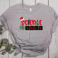 Christmas Science Teacher Santa Educator Chemical Elements Women's Heather T-Shirt Athletic Heather Christmas Science Teacher Santa Educator Chemical Elements Women's Heather T-Shirt Athletic Heather