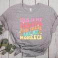 This Is My Circus And These Are My Monkeys School Teacher Women's Heather T-Shirt Athletic Heather This Is My Circus And These Are My Monkeys School Teacher Women's Heather T-Shirt Athletic Heather