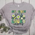 My Class Is Full Of Lucky Charms St Patricks Day Teacher Women's Heather T-Shirt Athletic Heather My Class Is Full Of Lucky Charms St Patricks Day Teacher Women's Heather T-Shirt Athletic Heather