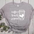 Coffee Teach Repeat Women's Misses Plus Size Teacher Women's Heather T-Shirt Athletic Heather Coffee Teach Repeat Women's Misses Plus Size Teacher Women's Heather T-Shirt Athletic Heather