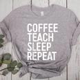 Coffee Teach Sleep Repeat Shirt Coffee Men Women Teacher Women's Heather T-Shirt Athletic Heather Coffee Teach Sleep Repeat Shirt Coffee Men Women Teacher Women's Heather T-Shirt Athletic Heather