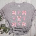 Coquette Bow Ballet Dance Teacher Coquette Women Dancing Women's Heather T-Shirt Athletic Heather