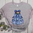 Coquette Bow Book Tree Merry Christmas Xmas Teacher Holiday Women's Heather T-Shirt Athletic Heather Coquette Bow Book Tree Merry Christmas Xmas Teacher Holiday Women's Heather T-Shirt Athletic Heather
