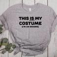 THIS IS MY COSTUME Eraser Teacher Halloween Costume Women's Heather T-Shirt Athletic Heather THIS IS MY COSTUME Eraser Teacher Halloween Costume Women's Heather T-Shirt Athletic Heather