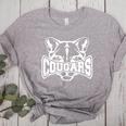 Cougars Teacher Student School Sports Fan Team Spirit Women's Heather T-Shirt Athletic Heather