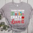 Crazy Teacher Men Women School Teachers Women's Heather T-Shirt Athletic Heather Crazy Teacher Men Women School Teachers Women's Heather T-Shirt Athletic Heather