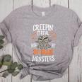 Creepin It Real With My 3rd Grade Monsters Halloween Teacher Women's Heather T-Shirt Athletic Heather Creepin It Real With My 3rd Grade Monsters Halloween Teacher Women's Heather T-Shirt Athletic Heather