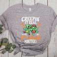 Creepin It Real Monster School 5th Grade Teacher Halloween Women's Heather T-Shirt Athletic Heather Creepin It Real Monster School 5th Grade Teacher Halloween Women's Heather T-Shirt Athletic Heather