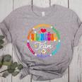 Cultivando Bilingues Dual Language Bilingual Team Teacher Women's Heather T-Shirt Athletic Heather