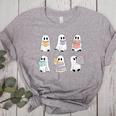 Cute Boo Ghost Reading Books Halloween Librarian Teacher Kid Women's Heather T-Shirt Athletic Heather Cute Boo Ghost Reading Books Halloween Librarian Teacher Kid Women's Heather T-Shirt Athletic Heather