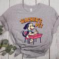 Cute Elementary School Student Dog Teacher's Pet Women's Heather T-Shirt Athletic Heather Cute Elementary School Student Dog Teacher's Pet Women's Heather T-Shirt Athletic Heather
