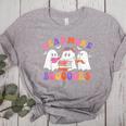 Cute Ghost Read More Books Lover Teacher Halloween Costume Women's Heather T-Shirt Athletic Heather Cute Ghost Read More Books Lover Teacher Halloween Costume Women's Heather T-Shirt Athletic Heather