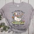 Cute Goose It's A Beautiful Day To Teach 1st Grade Teacher Women's Heather T-Shirt Athletic Heather