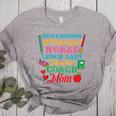 Cute Principal Nurse Lunch Lady Teacher Coach Homeschool Mom Women's Heather T-Shirt Athletic Heather