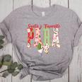 Cute Santas Favorite Para Christmas Paraprofessional Teacher Women's Heather T-Shirt Athletic Heather Cute Santas Favorite Para Christmas Paraprofessional Teacher Women's Heather T-Shirt Athletic Heather