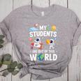 Cute School Teacher My Students Are Out Of This World Space Women's Heather T-Shirt Athletic Heather Cute School Teacher My Students Are Out Of This World Space Women's Heather T-Shirt Athletic Heather