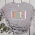 Cute Teacher Life Teach Them To Be Kind School Mom Teachers Women's Heather T-Shirt Athletic Heather Cute Teacher Life Teach Them To Be Kind School Mom Teachers Women's Heather T-Shirt Athletic Heather