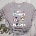 Cute Teacher My Students Are Out-Of This World Space Women's Heather T-Shirt Athletic Heather Cute Teacher My Students Are Out-Of This World Space Women's Heather T-Shirt Athletic Heather