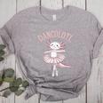 Dancolotl Ballerina Axolotl Ballet Dance Teacher Women's Heather T-Shirt Athletic Heather Dancolotl Ballerina Axolotl Ballet Dance Teacher Women's Heather T-Shirt Athletic Heather