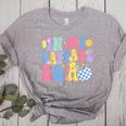 In My Daycare Era Groovy Teacher Daycare First Day Of School Women's Heather T-Shirt Athletic Heather In My Daycare Era Groovy Teacher Daycare First Day Of School Women's Heather T-Shirt Athletic Heather