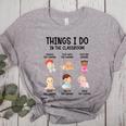 Daycare Preschool Infant Teacher Thing I Do In The Classroom Women's Heather T-Shirt Athletic Heather Daycare Preschool Infant Teacher Thing I Do In The Classroom Women's Heather T-Shirt Athletic Heather