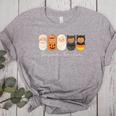 Daycare Teacher Halloween Infant Squad Spooky Childcare Fall Women's Heather T-Shirt Athletic Heather