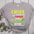 Daycare Teacher School Chaos Coordinator Toddler Tamer For Men Women Kids Women's Heather T-Shirt Athletic Heather Daycare Teacher School Chaos Coordinator Toddler Tamer For Men Women Kids Women's Heather T-Shirt Athletic Heather