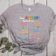Dear Student Behind Me Teacher Appreciation Back To School Women's Heather T-Shirt Athletic Heather Dear Student Behind Me Teacher Appreciation Back To School Women's Heather T-Shirt Athletic Heather