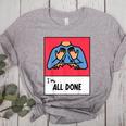 All Done Sped Teacher ASL Teacher Neurodiversity Hand Sign Women's Heather T-Shirt Athletic Heather All Done Sped Teacher ASL Teacher Neurodiversity Hand Sign Women's Heather T-Shirt Athletic Heather