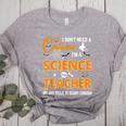 I Don't Need A Costume I'm A Science Teacher Halloween For Men Women Women's Heather T-Shirt Athletic Heather I Don't Need A Costume I'm A Science Teacher Halloween For Men Women Women's Heather T-Shirt Athletic Heather
