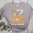 I Don't Need A Costume I'm A Spanish Teacher Halloween Women's Heather T-Shirt Athletic Heather