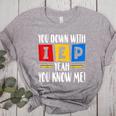 You Down With IEP Yeah You Know Me SPED Teacher Women's Heather T-Shirt Athletic Heather You Down With IEP Yeah You Know Me SPED Teacher Women's Heather T-Shirt Athletic Heather
