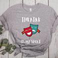 Drama Teacher For Theatre And Performing Arts Women's Heather T-Shirt Athletic Heather Drama Teacher For Theatre And Performing Arts Women's Heather T-Shirt Athletic Heather