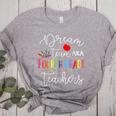 Dream Team Fourth Grade Teachers Back To School 4th Grade Women's Heather T-Shirt Athletic Heather Dream Team Fourth Grade Teachers Back To School 4th Grade Women's Heather T-Shirt Athletic Heather