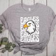 Eagles School Sports Fan Team Spirit Teacher Parent Student Women's Heather T-Shirt Athletic Heather