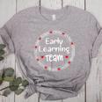 Early Learning TEAM Preschool Teacher Early Learners Crew Women's Heather T-Shirt Athletic Heather Early Learning TEAM Preschool Teacher Early Learners Crew Women's Heather T-Shirt Athletic Heather