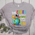 Earth Without Art Is Just Eh Artist Art Teacher Women's Heather T-Shirt Athletic Heather