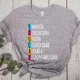 Educar Bilingual Spanish Teacher Women's Heather T-Shirt Athletic Heather Educar Bilingual Spanish Teacher Women's Heather T-Shirt Athletic Heather