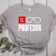 El Professor Money Costume Profesor Glasses Men Teacher Gift Women's Heather T-Shirt Athletic Heather El Professor Money Costume Profesor Glasses Men Teacher Gift Women's Heather T-Shirt Athletic Heather