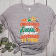 English Teacher Dinosaurs Didn’t Read What Happened To Them Women's Heather T-Shirt Athletic Heather English Teacher Dinosaurs Didn’t Read What Happened To Them Women's Heather T-Shirt Athletic Heather