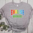 English Teacher Men Women Grammar Class English Teacher Women's Heather T-Shirt Athletic Heather English Teacher Men Women Grammar Class English Teacher Women's Heather T-Shirt Athletic Heather