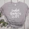 English Teachers Are Lit Teacher Appreciation Women's Heather T-Shirt Athletic Heather