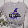 ESL Teacher Witch Halloween Matching Group Costume Women's Heather T-Shirt Athletic Heather ESL Teacher Witch Halloween Matching Group Costume Women's Heather T-Shirt Athletic Heather